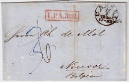 Taxis, 1856 " CASSEL " Selt. " U.P.A. 3e R " ,  #a1231 - Lettres & Documents