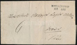 1842-1850 Portós Levél / Unpaid Cover 'M.VÁSÁRHGELY' - Deés - Autres & Non Classés