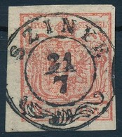 O 1850 3kr Vízjeles / With Watermark 'SZINYE' (Gudlin 300 P) - Andere & Zonder Classificatie