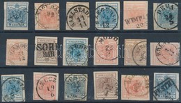 O 1850 18 Db Bélyeg Szép Bélyegzésekkel / 18 Stamps With Nice / Readable Cancellations - Andere & Zonder Classificatie