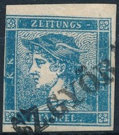 O 1851 Kék Merkúr IIc élénk, Erős Szín / Lively Colour 'SZ.GYÖR(ÖK)' Certificate: Steiner - Sonstige & Ohne Zuordnung