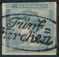 O 1851 Hírlapbélyeg / Newspaper Stamp 'Fünf=/kirchen' - Andere & Zonder Classificatie