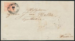 1853 3kr HP Szép Szélekkel Levélen / With Nice Margins On Cover 'KOPREINITZ' - Autres & Non Classés