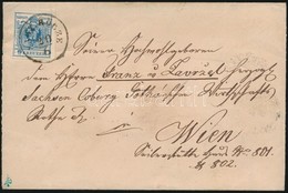 ~1855 9kr MP III. Levélen / On Cover 'NAGYRŐCZE' - Wien - Other & Unclassified