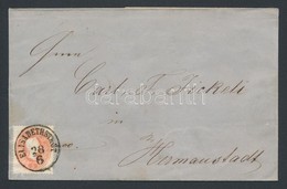 1862 5kr Levélen / On Cover 'ELISABETHSTADT' - Hermannstadt - Sonstige & Ohne Zuordnung