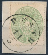 1863 3kr Zöld / Green 'PESTH' - Otros & Sin Clasificación