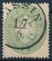 O 1863 3kr Zöld / Green '(S)ASSIN' - Other & Unclassified