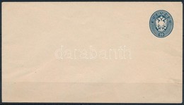 1863 10kr Használatlan Díjjegyes Boríték / 10kr Unused PS-cover - Autres & Non Classés