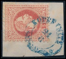 1867 5kr Kivágáson / On Cutting, Kék/blue 'KOPREINITZ'  (Gudlin 400 P) - Andere & Zonder Classificatie