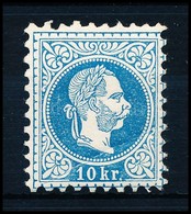 * 1867 10kr Eredeti Gumival, Szép Színben (átlós Ránc) / Mi 38 With Original Gum, Nice Colour (diagonal Crease Below) Ce - Sonstige & Ohne Zuordnung