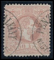 O 1867 50kr (150.000) / Mi 41 'PÉNZ(UT)ALVÁNY NAGY-(VÁRAD)' Signed: Ferchenbauer - Autres & Non Classés