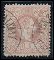 O 1867 50kr (150.000) / Mi 41 'PÉNZ(UT)ALVÁNY NAGY-(VÁRAD)' Signed: Ferchenbauer - Other & Unclassified