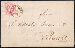 1867 5kr Levélen / On Cover 'THEISSHOLCZ' (Gudlin 300 P)  - Neusohl - Autres & Non Classés