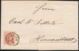 1869 5kr Levélen / On Cover 'MEDIASCH' - Hermannstadt - Autres & Non Classés