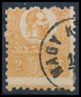 O 1871 Kőnyomat 2kr Látványosan Képbe Fogazva / Mi 1 Shifted Perforation - Andere & Zonder Classificatie