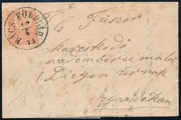 1871 Kőnyomat 5kr Levélen / Mi 3 On Cover 'BÁCS-FÖLDVÁR' - Autres & Non Classés