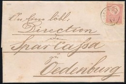 1871 Kőnyomat 5kr Levélen / Mi 3 On Cover 'CSEPREGH' - Oedenburg - Sonstige & Ohne Zuordnung