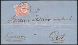 1871 Kőnyomat 5kr Levélen / Mi 3 On Cover 'KARCZAG' - Pest, Ex Ryan - Altri & Non Classificati