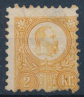 (*) 1871 Réznyomat 2kr Erős Képbefogazással (11.000) / Mi 8 Shifted Perforation - Sonstige & Ohne Zuordnung