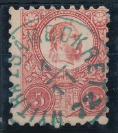 O 1871 5kr Zöld / Green 'NYITRA-ZSÁMBOKRÉT' (Gudlin 800p) - Sonstige & Ohne Zuordnung