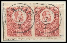 1871 Réznyomat 5kr Pár / Mi 10 Pair 'SAMAC' - Sonstige & Ohne Zuordnung