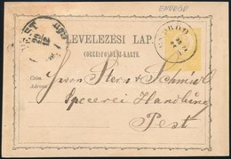 1871 Díjjegyes Levelezőlap / PS-card 'ENDRŐD' - Autres & Non Classés