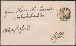 1872 Réznyomat 2kr Olajsárga, Nyomtatványon / Mi 8 Olive, On Printed Matter '(P)EST' - Andere & Zonder Classificatie