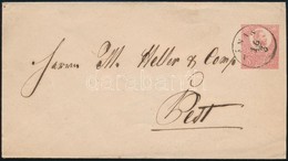 1872 5kr Díjjegyes Boríték / 5kr PS-cover 'NÁNAS' - Other & Unclassified