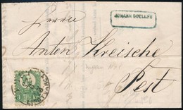 1873 3kr Helyi Levélen, A Levelet Mährisch Ostrauban írták / 3kr On Local Cover Written In Mährisch Ostrau 'PESTH / LIPÓ - Autres & Non Classés