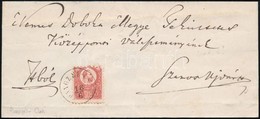 ~1873 5kr Levélen / On Cover 'PÁNCZÉL-CSEH' - Szamosújvár - Other & Unclassified