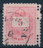 O 1881 5kr Dupla Fogazással / Double Perforation - Altri & Non Classificati