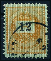 O 1888 Sztereotip 12kr Lemezkitörés A Koronában / Plate Flaw - Sonstige & Ohne Zuordnung