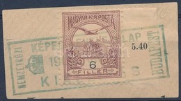 1900 Turul 6f Zöld / Green 'NEMZETKÖZI KÉPES LEVELEZŐLAP KIÁLLÍTÁS' Alkalmi Bélyegzéssel / With Special Cancellation - Autres & Non Classés