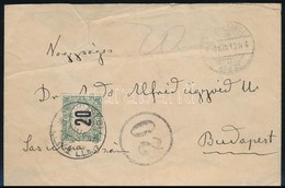 1910 Levél 20f Portóval / Cover With 20f Postage Due - Autres & Non Classés