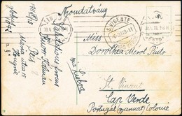 1911 Képeslap A Zöldfoki Szigetekre. Ritka Destináció! / TCV -postcard To Cabo Verde. Rare Destinacion! - Sonstige & Ohne Zuordnung