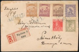 1918 Expressz Ajánlott Levél / Registered Express Cover ,,NYITRA' - Németbóly - Sonstige & Ohne Zuordnung