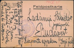 1915 Tábori Posta Levelezőlap / Field Postcard 'K.u.k. Fest. Art. Reg. Freiherr Von Rouvroy No.5. 2. Reserve Bataillon'  - Other & Unclassified