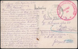 1916 Tábori Posta Képeslap  / Field Postcard 'K.u.k. Feldgendarmerie-Kommando' + 'FP 240' - Other & Unclassified