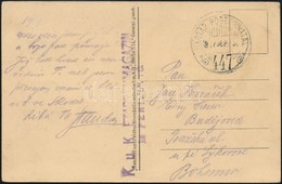 1917 Tábori Posta Képeslap / Field Postcard 'K.u.K. ETAPPENMGAZIN' + 'HP 447' - Autres & Non Classés