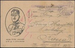 1918 Tábori Posta Levelezőlap / Field Postcard 'K.u.k. Infanterieregiment...' + 'TP 618' - Sonstige & Ohne Zuordnung