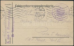 1914 Tábori Posta Levelezőlap / Field Postcard 'K. Und K. Matrosenkorps 15. Kompagnie' + 'POLA' - Autres & Non Classés