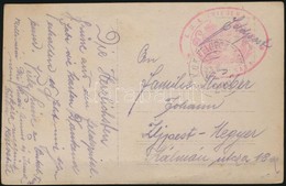 ~1916 Fénykép Tengeri Akna Robbanásáról Tábori Postán, Az 'S.M.S. SAVA' Monitor Hajóról Küldve 'FP 299 B' - Other & Unclassified