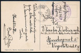 ~1917 Tábori Posta Képeslap / Field Postcard 'K.u.k. KRIEGSMARINE S.M.S. Teodo' - Otros & Sin Clasificación