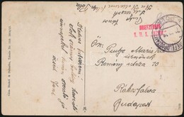 1918 Tábori Posta Képeslap / Field Postcard 'S.M.S. UZSOK' - Other & Unclassified