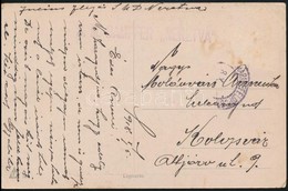 1918 Tábori Posta Képeslap Hajópostával / Field Postcard 'S.M. DAMPFER / NERETVA' - Other & Unclassified