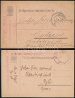 1916 2 Db Tábori Posta Levelezőlap / 2 Field Postcards 'K. Und K. Bakteriologisches Feldlaboratorium Nr.71.' - Sonstige & Ohne Zuordnung