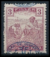 ** Debrecen I. 1919 Arató 3f Elcsúszott Felülnyomással / Mi 15 With Shifted Overprint. Signed: Bodor - Other & Unclassified