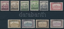 ** * Nyugat-Magyarország III. 1921 10 Klf érték Hármaslyukasztással (**26.000) / 10 Different Stamps With 3 Hole Punchin - Sonstige & Ohne Zuordnung