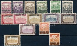 ** * Nyugat-Magyarország III. 1921 15 Db Bélyeg, Közte 2,50f/2f  Tévnyomat, Fordított Felülnyomás / 15 Stamps, Few With  - Other & Unclassified