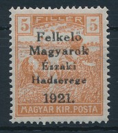 ** Nyugat-Magyarország V. 1921 Arató 5f (18.000) / Mi 43 Signed: Bodor - Sonstige & Ohne Zuordnung